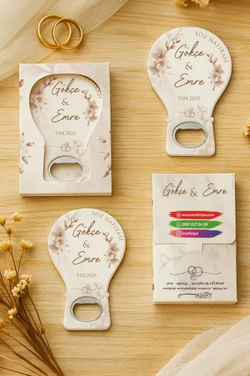 Kutulu Balon Açacak Magnet – Söz, Nişan, Kına, Nikah, Düğün Hediyesi