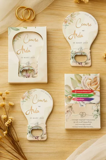 Kutulu Balon Açacak Magnet – Söz, Nişan, Kına, Nikah, Düğün Hediyesi