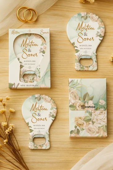 Kutulu Balon Açacak Magnet – Söz, Nişan, Kına, Nikah, Düğün Hediyesi