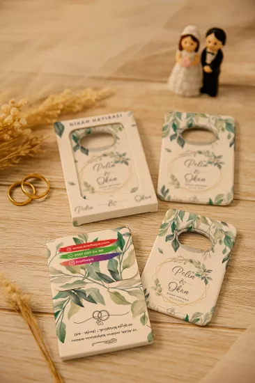 Kişiye Özel Söz, Kına, Nişan, Nikah, Düğün Hediyelik Kutulu Açacak Magnet