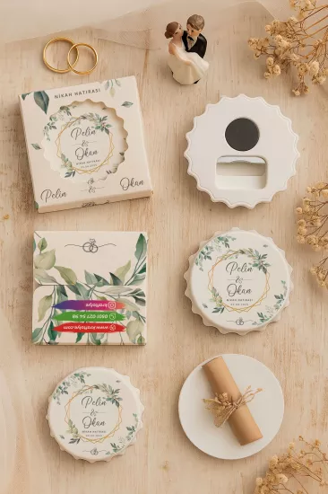 Söz Nişan Kına Nikah Düğün Hatırası – Kutulu Kapak Açacak Magnet