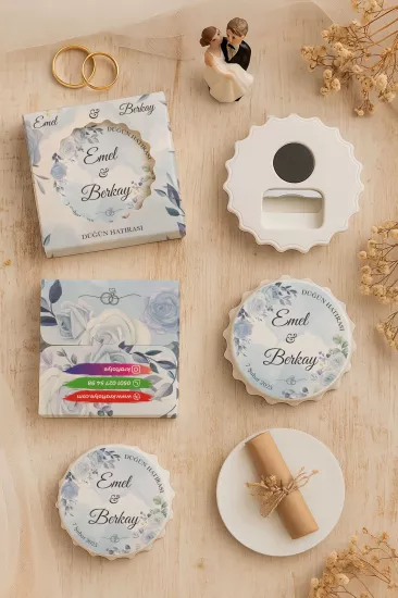 Söz Nişan Kına Nikah Düğün Hatırası – Kutulu Kapak Açacak Magnet