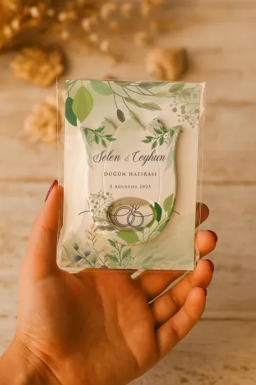 Kişiye Özel Lale Açacak Magnet | Söz, Nişan, Nikah, Düğün Hatırası