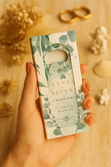 Kutulu Uzun Açacak Magnet – Söz, Nişan, Kına, Nikah, Düğün Hediyelikleri