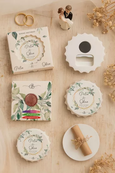 Mühürlü Kutulu Kapak Açacak Magnet – Söz, Nişan, Kına, Nikah, Düğün Hediyelik