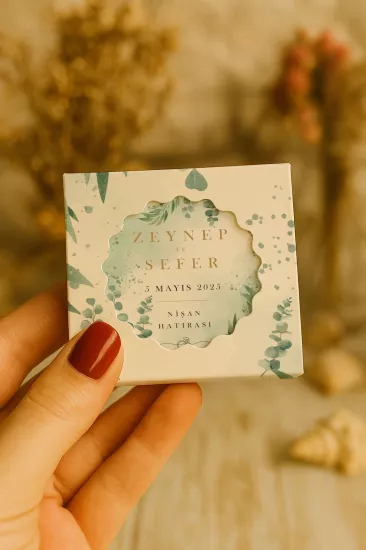 Mühürlü Kutulu Kapak Açacak Magnet – Söz, Nişan, Kına, Nikah, Düğün Hediyelik