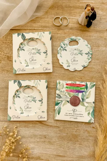 Mühürlü Kutulu Papatya Bardak Altlığı Açacak Magnet – Söz, Nişan, Kına, Nikah, Düğün Hatırası