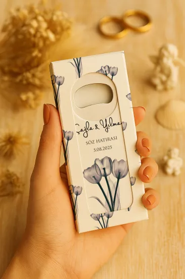 Mühürlü Kutulu Uzun Açacak Magnet – Söz, Nişan, Kına, Nikah, Düğün Hediyelikleri