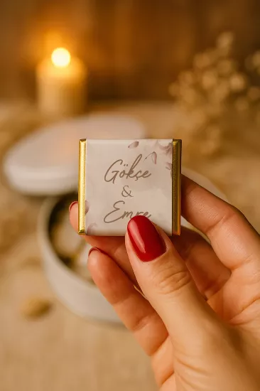 Kişiye Özel Düğün Çikolataları | Söz – Nişan – Kına – Nikah – Düğün Hediyesi