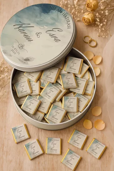 Kişiye Özel Düğün Çikolataları | Söz – Nişan – Kına – Nikah – Düğün Hediyesi