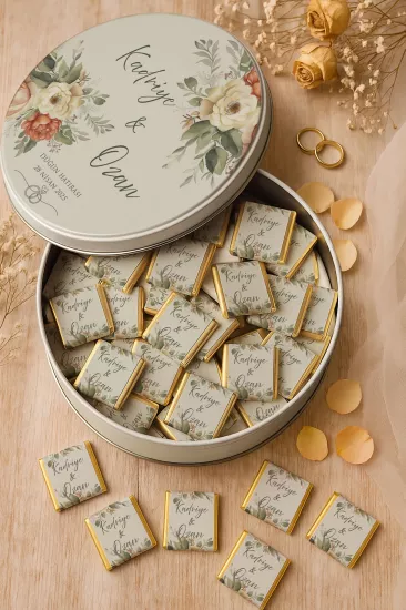 Kişiye Özel Düğün Çikolataları | Söz – Nişan – Kına – Nikah – Düğün Hediyesi