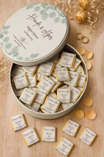 Kişiye Özel Düğün Çikolataları | Söz – Nişan – Kına – Nikah – Düğün Hediyesi