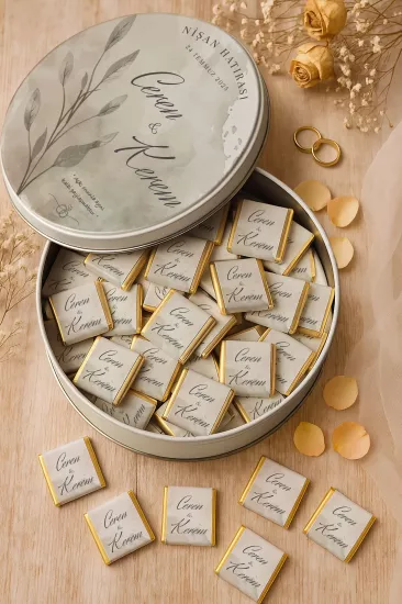 Kişiye Özel Düğün Çikolataları | Söz – Nişan – Kına – Nikah – Düğün Hediyesi