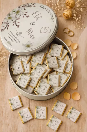 Kişiye Özel Düğün Çikolataları | Söz – Nişan – Kına – Nikah – Düğün Hediyesi