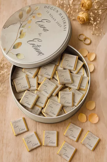 Kişiye Özel Düğün Çikolataları | Söz – Nişan – Kına – Nikah – Düğün Hediyesi