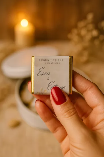 Kişiye Özel Düğün Çikolataları | Söz – Nişan – Kına – Nikah – Düğün Hediyesi
