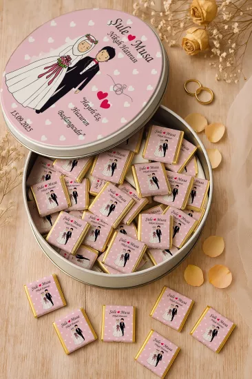 Kişiye Özel Düğün Çikolataları | Söz – Nişan – Kına – Nikah – Düğün Hediyesi