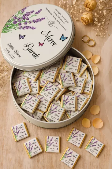 Kişiye Özel Düğün Çikolataları | Söz – Nişan – Kına – Nikah – Düğün Hediyesi