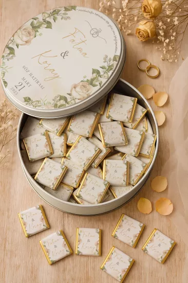 Kişiye Özel Düğün Çikolataları | Söz – Nişan – Kına – Nikah – Düğün Hediyesi