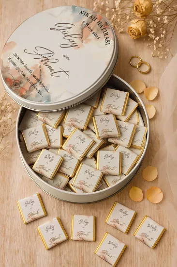 Kişiye Özel Düğün Çikolataları | Söz – Nişan – Kına – Nikah – Düğün Hediyesi