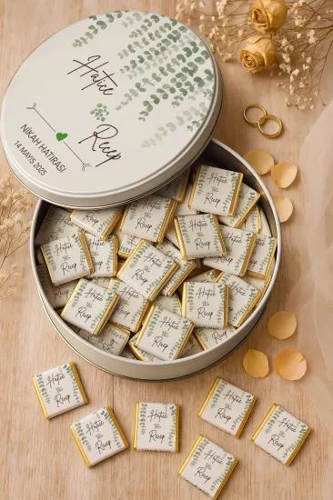 Kişiye Özel Düğün Çikolataları | Söz – Nişan – Kına – Nikah – Düğün Hediyesi