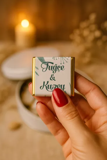 Kişiye Özel Düğün Çikolataları | Söz – Nişan – Kına – Nikah – Düğün Hediyesi