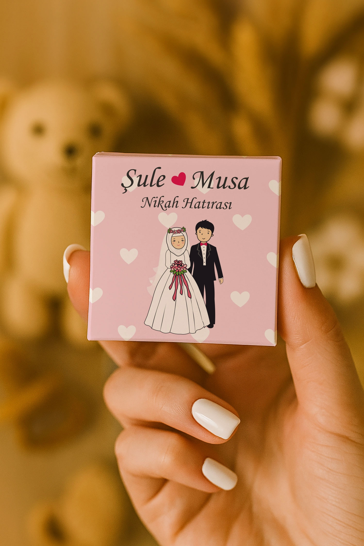 Söz Nişan Kına Nikah Düğün Hatırası Çikolata