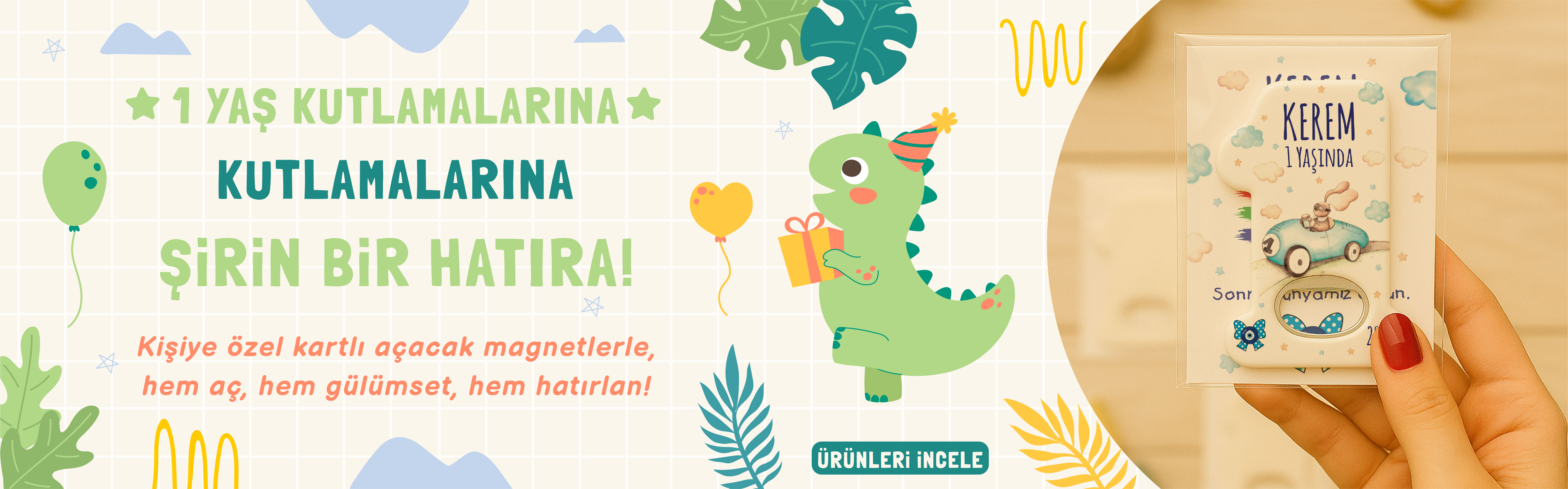 Lale Açacak Kartlı Bebek