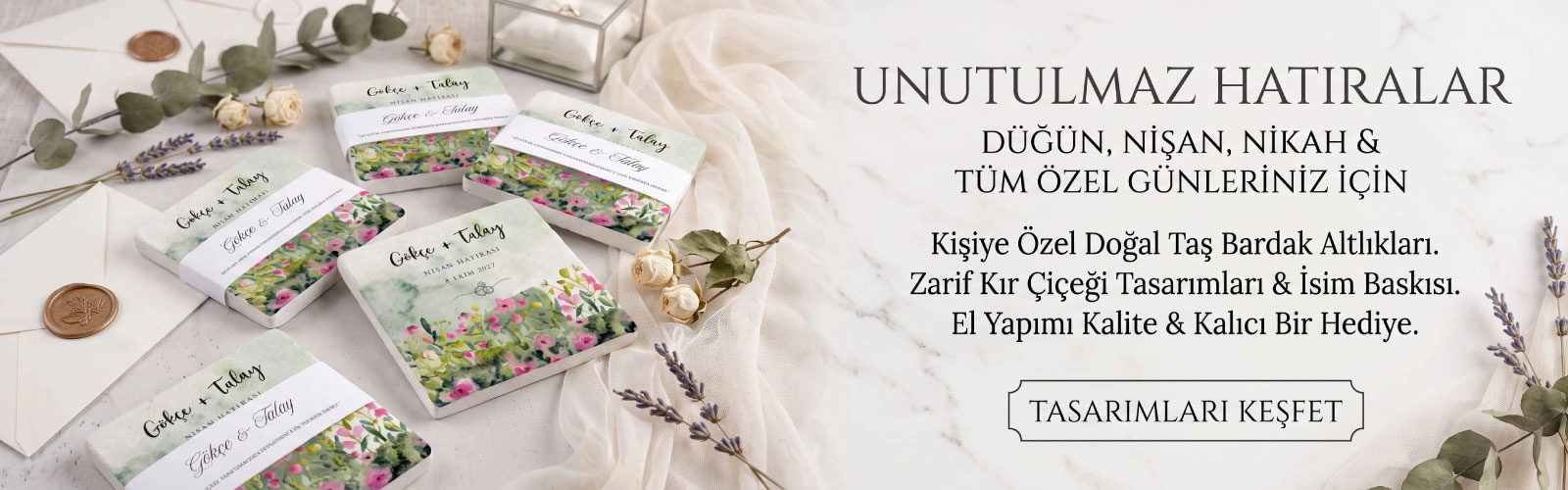 Taş Bardak Altlığı Evlilik